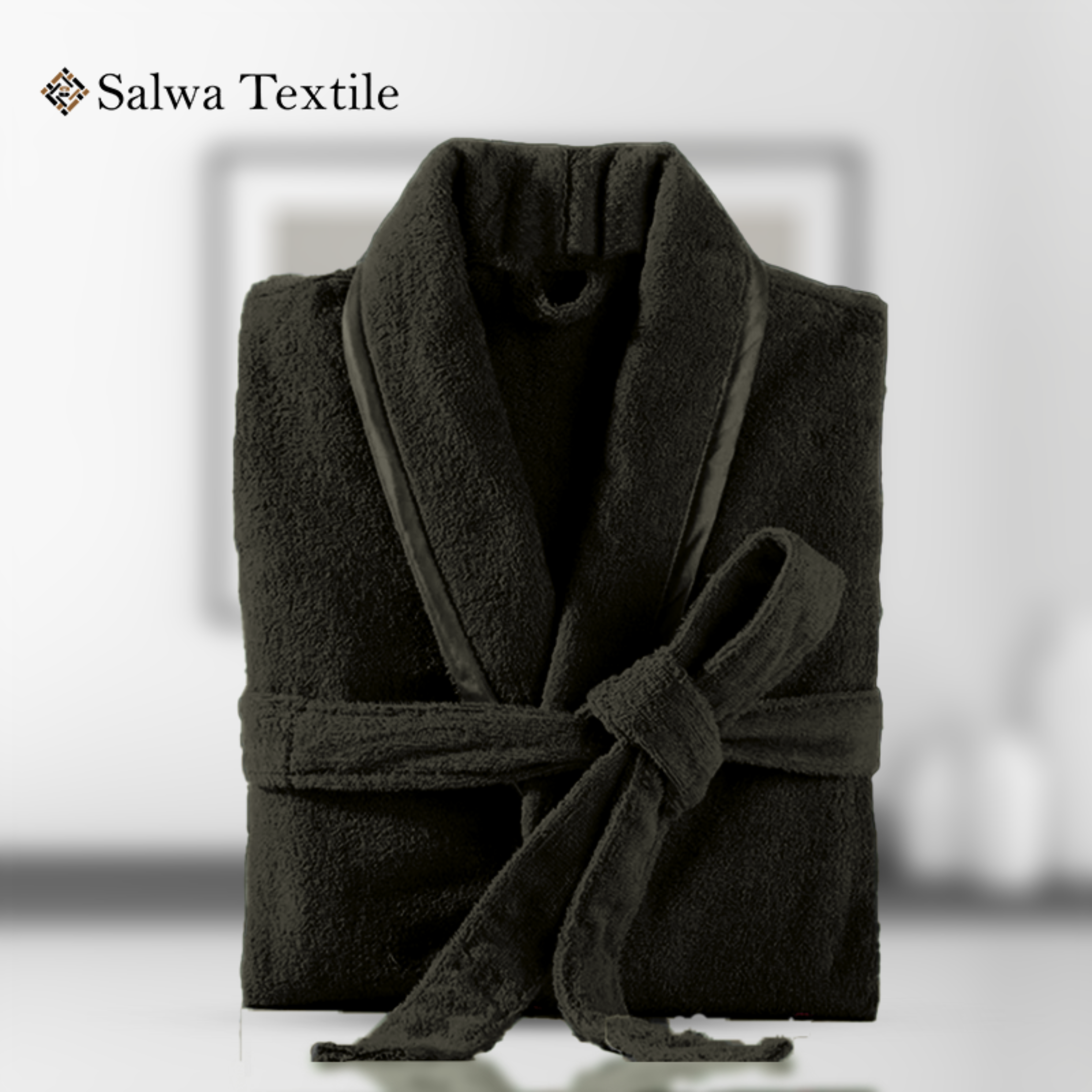 Pack of 2 - Velour Bathrobes