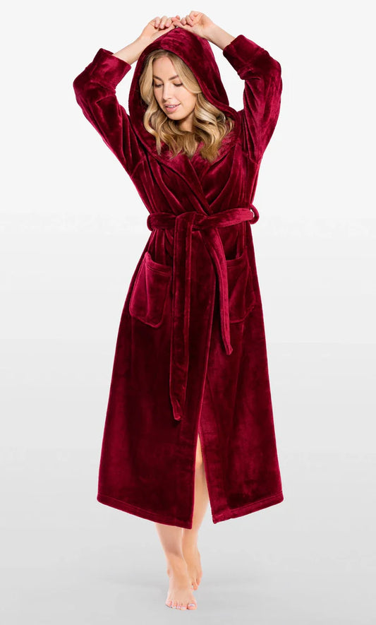 Premium Bathrobe - Maroon